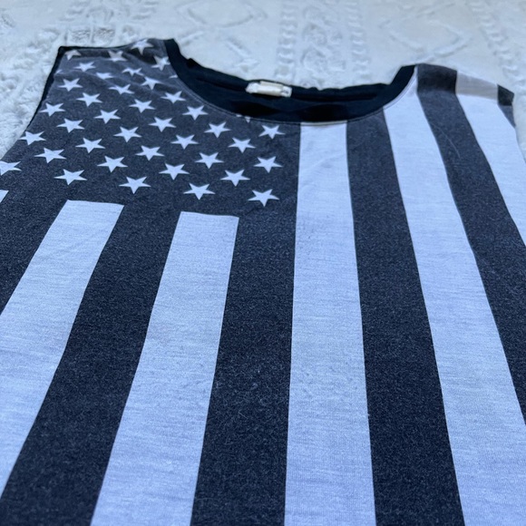 Garage US Flag Muscle Tee - Picture 4 of 4